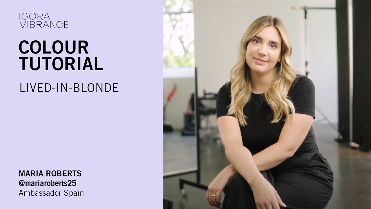IGORA VIBRANCE Lived-in Blonde Tutorial