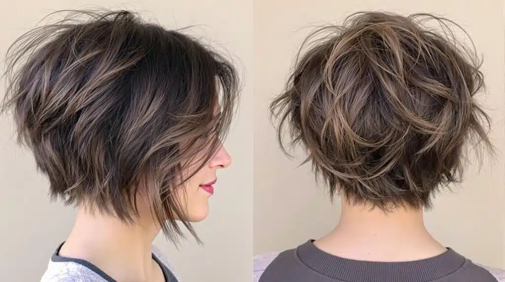 trendy bixie cut hairstyles