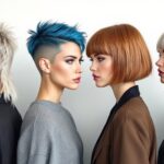 Von den 90ern inspirierte Frisuren: Kurzhaar-Vokuhilas, Pixie-Cuts und kinnlange Bobs