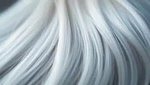 bleaching originally gray hair