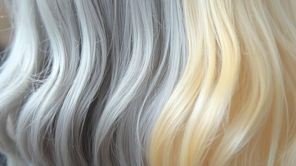 understanding gray hair composition