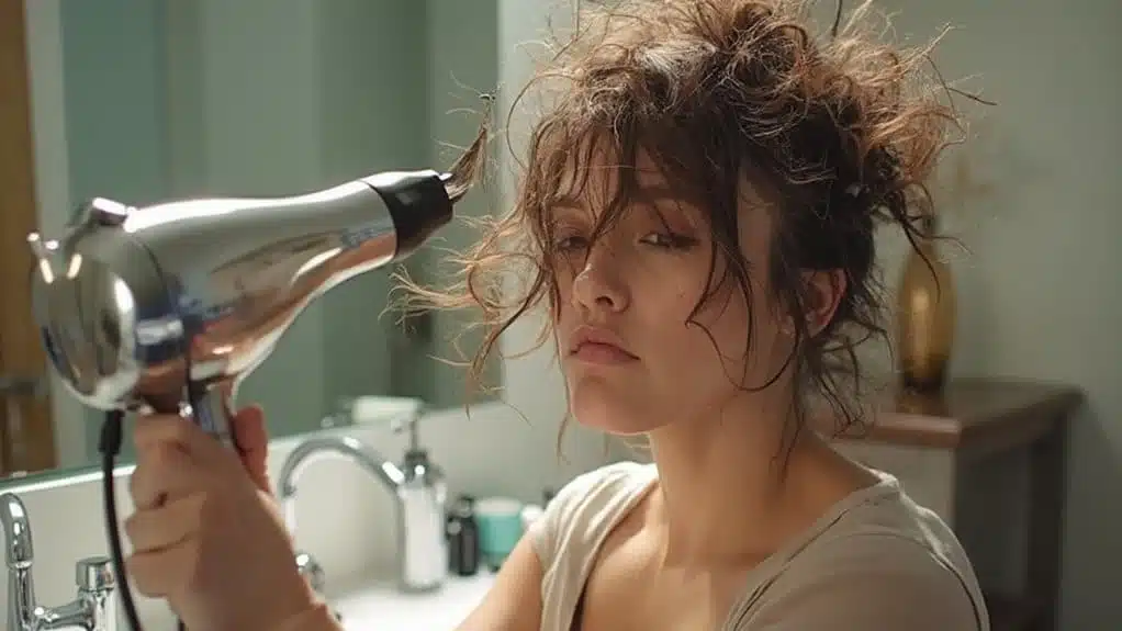 incorrect drying direction technique