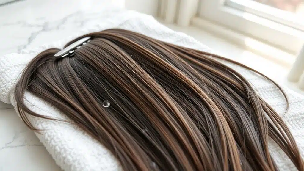 hair preparation before dyeing