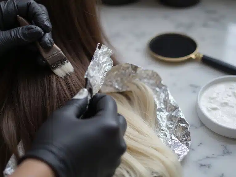 Wie du deine Haare blond bleichst