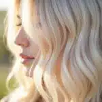 Blonde Haarfarbe