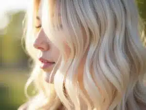 blonde Haarfarbe