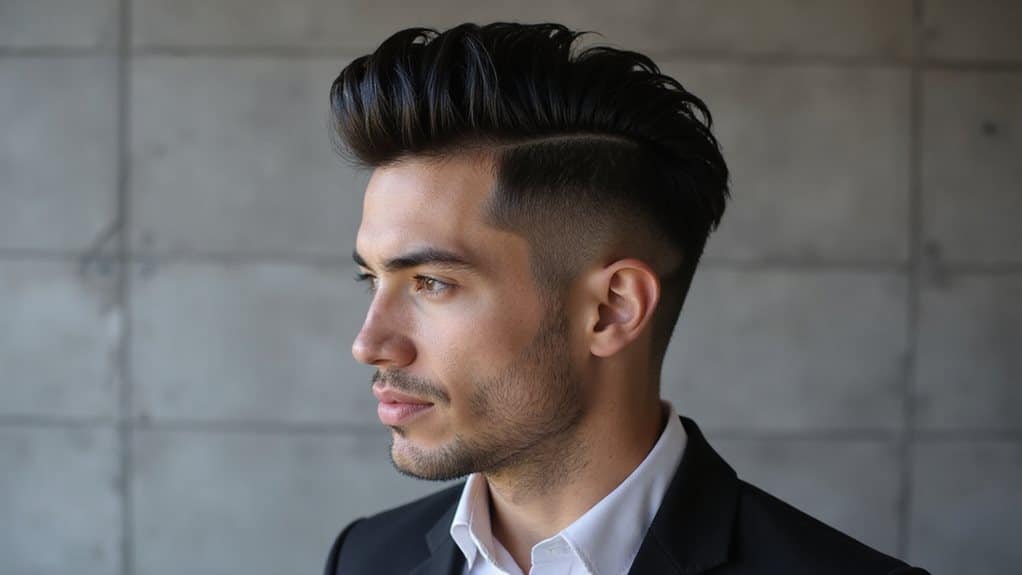 klassische moderne Pompadour-Eleganz