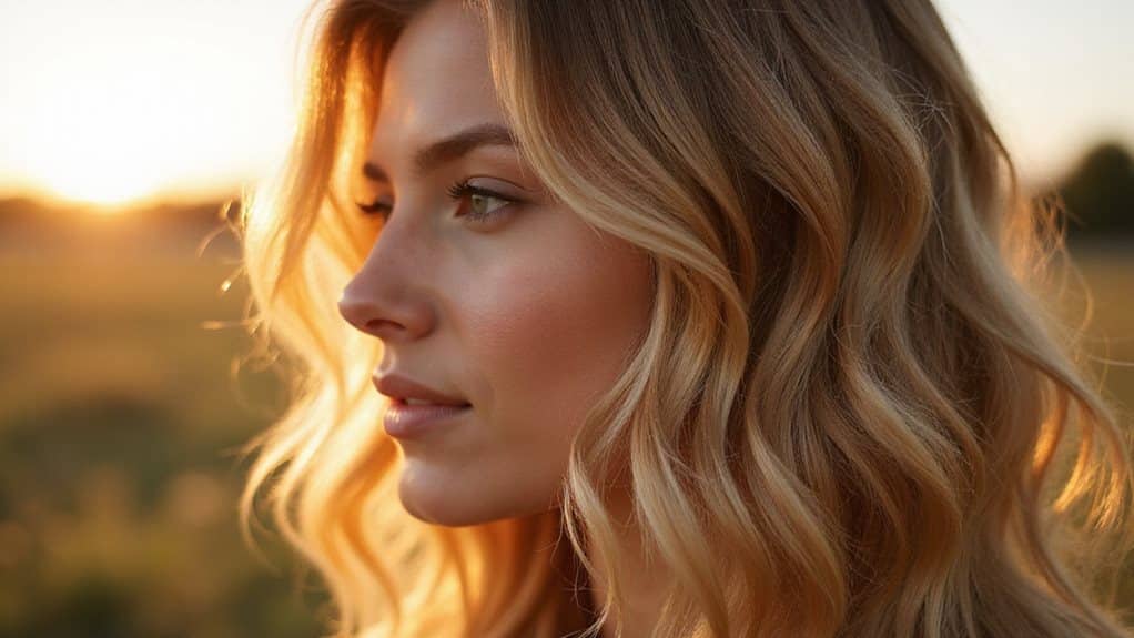 karamell blonde Haar Trend