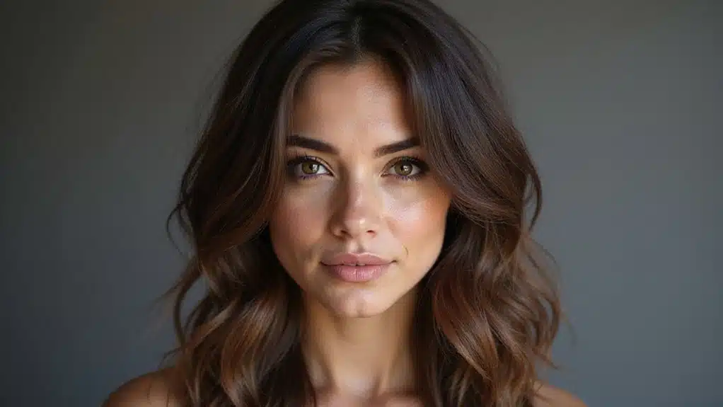 dirty brunette hair trend → schmutziger brünetter Haartrend
