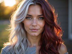 dramatische Farbveränderungen Haare