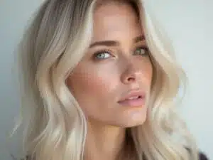 skandinavischer blonder Haar-Trend
