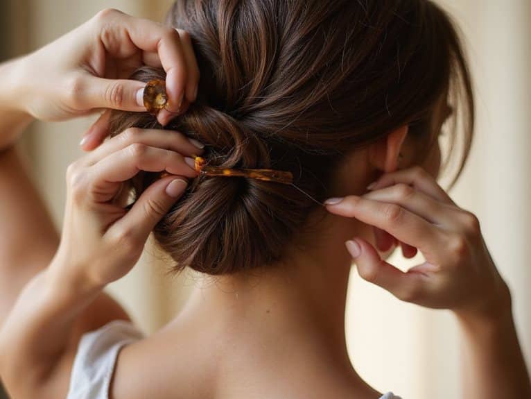 Lass deine Haare oben