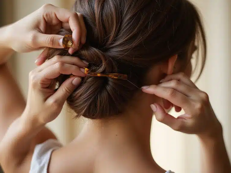 So behältst du deine Haare hoch