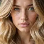 Helle Akzente: Mittelblondes Haar