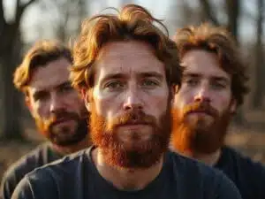 Männer mit roten Haaren