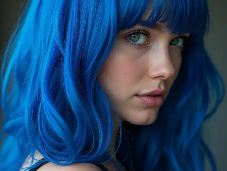 Blaue Haare – Wie du diese leuchtende Farbe hinbekommst