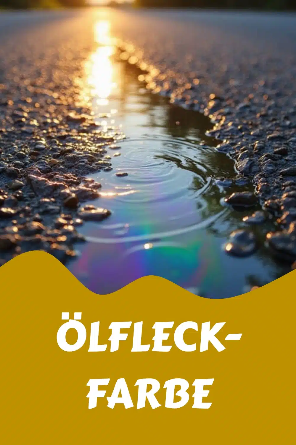 Ölfleck-Farbe Oelfleck Farbe generated pin 5033
