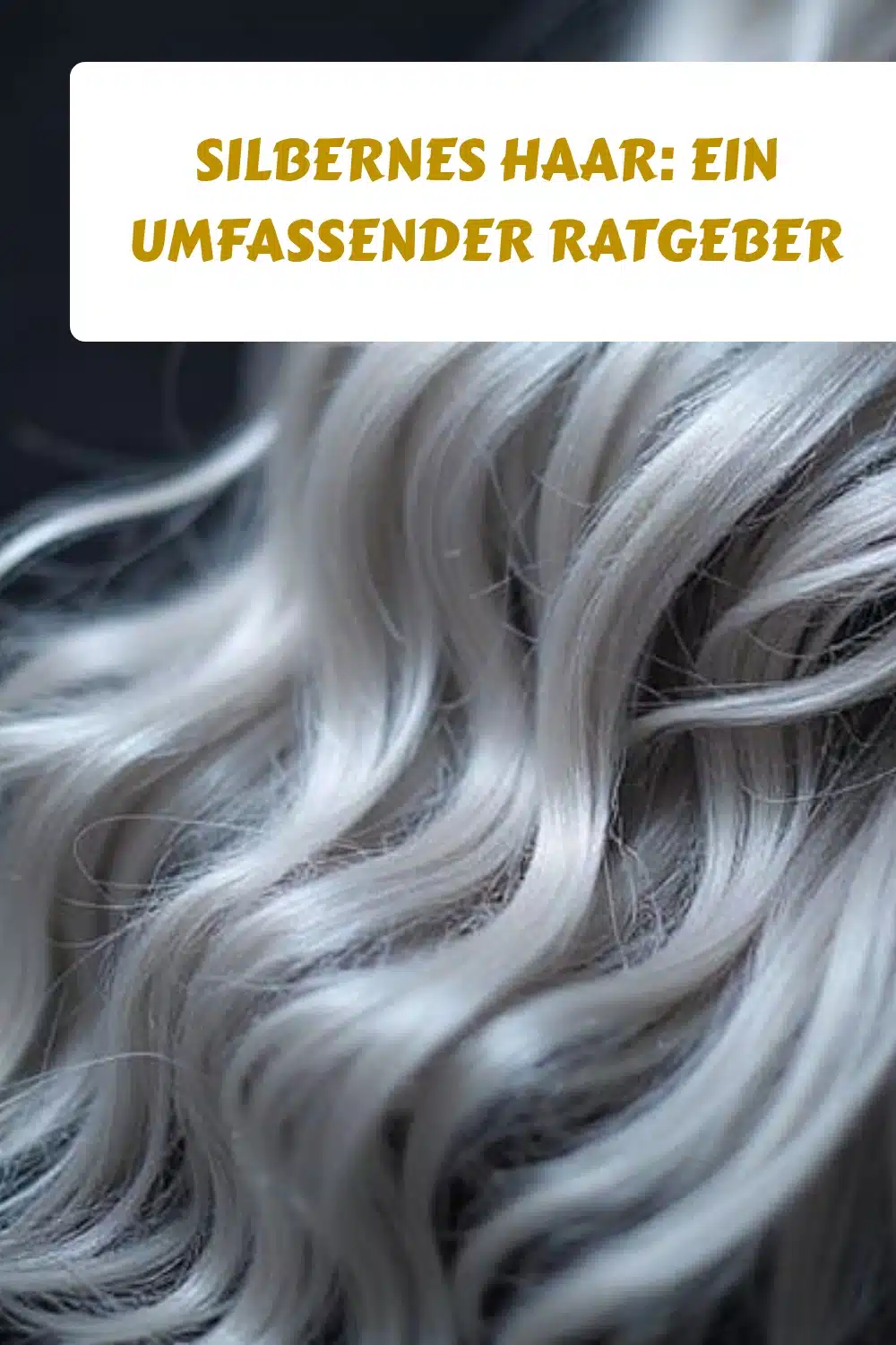Silbernes Haar: Ein umfassender Ratgeber Silbernes Haar Ein umfassender Ratgeber generated pin 5065
