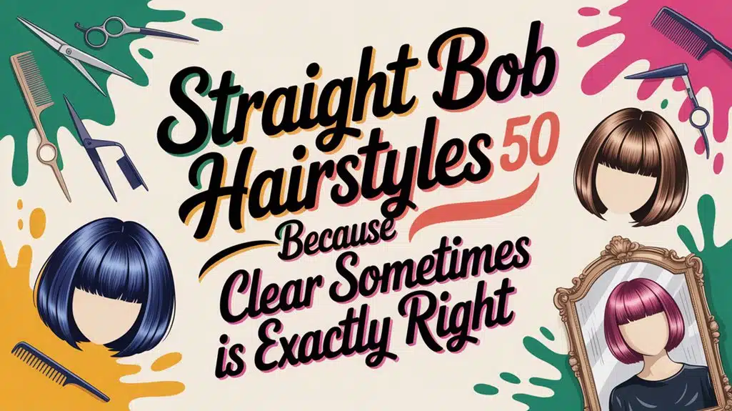 Gerade Bob-Frisuren ab 50 – Weil klar manchmal genau richtig ist