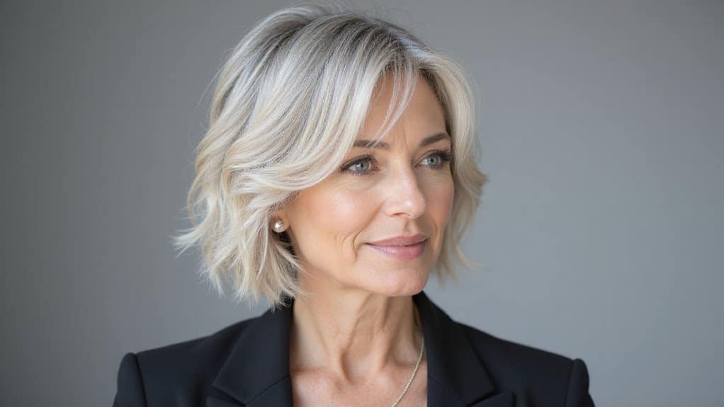 gestufte Bobs für zeitlose Eleganz