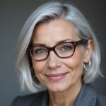 Bob-Frisuren ab 50 mit Brille – Klare Sicht, starker Look