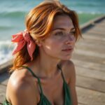 Im Sommer 2025 Nur Mit Scrunchie