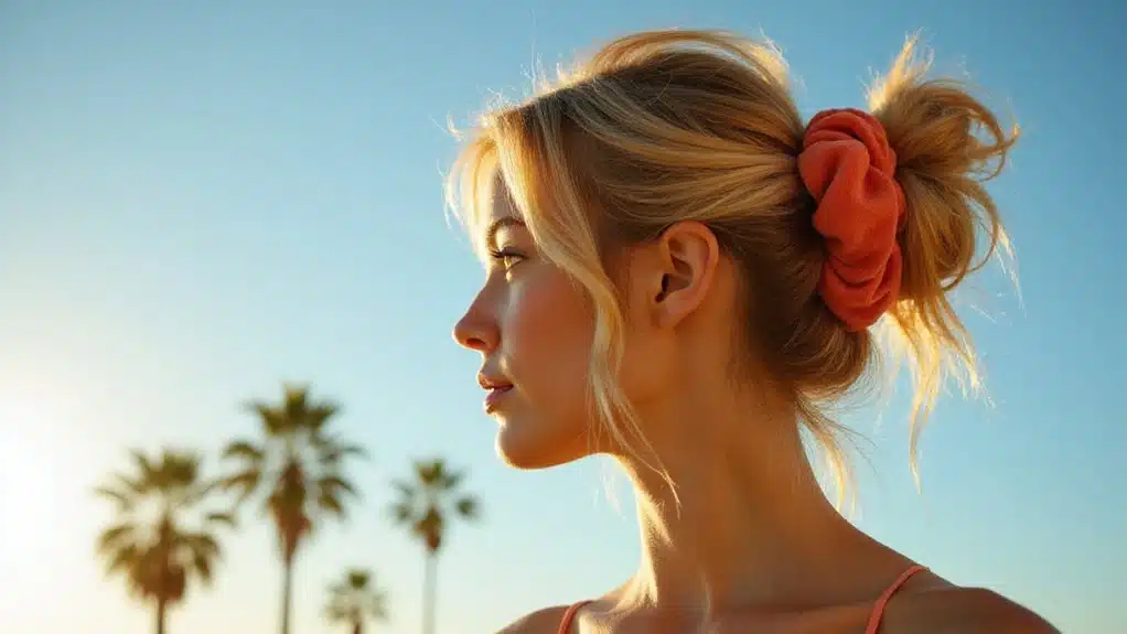 vielseitige Sommer-Scrunchie-Styles