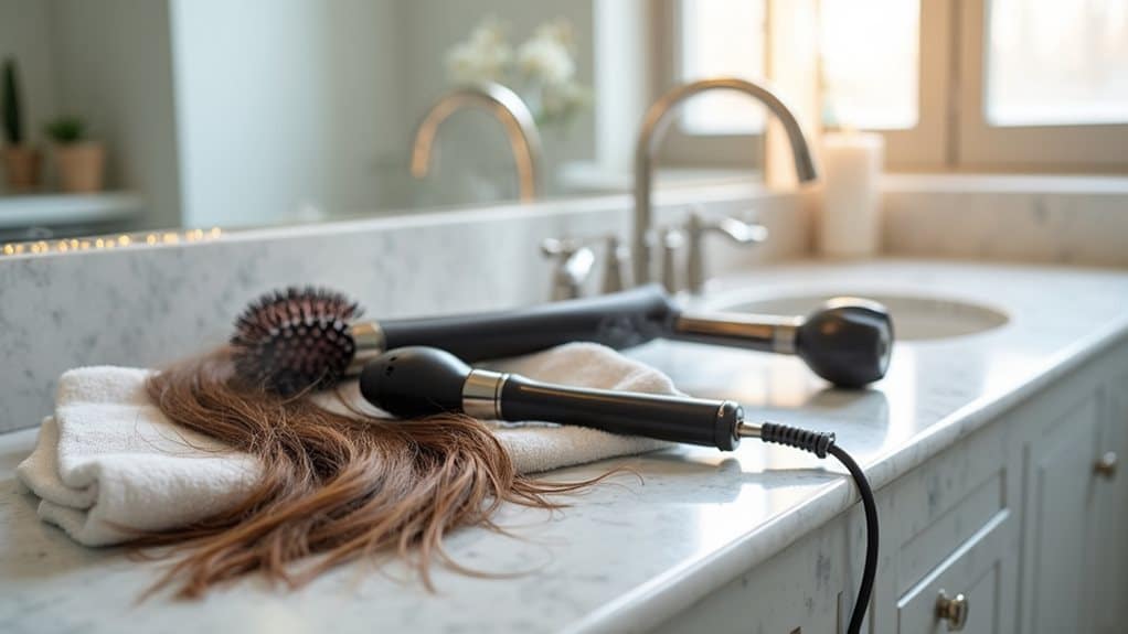 an der Luft trocknen für gesündere Haare