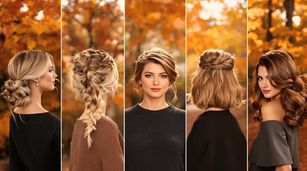 schnelle Herbst-Frisuren Guide