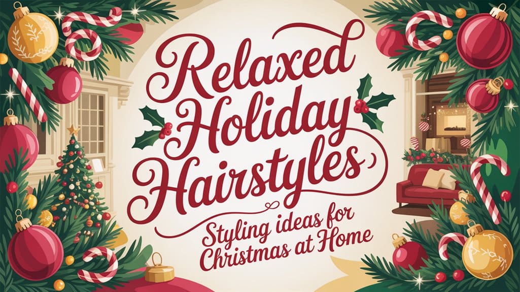 Hair Queens & Kings: Entspannte Feiertags-Frisuren: Styling-Ideen für Weihnachten zu Hause hair queens kings.de entspannte feiertags frisuren styling ideen fuer weihnachten zu hause