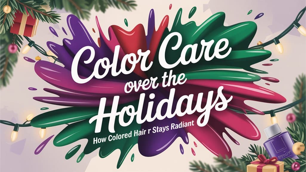 Farbpflege über die Feiertage: Wie coloriertes Haar strahlend bleibt hair queens kings.de farbpflege ueber die feiertage wie coloriertes haar strahlend bleibt holiday hair color maintenance 6wgfc