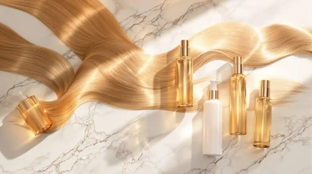 personalisierte Behandlung für Haare