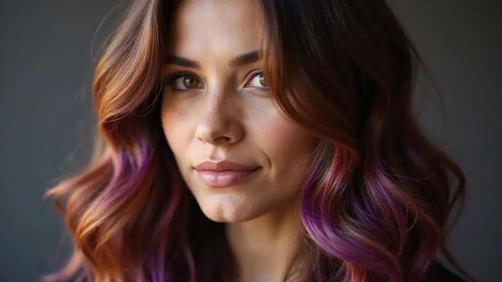edelstein-inspirierte haarfarben-trends