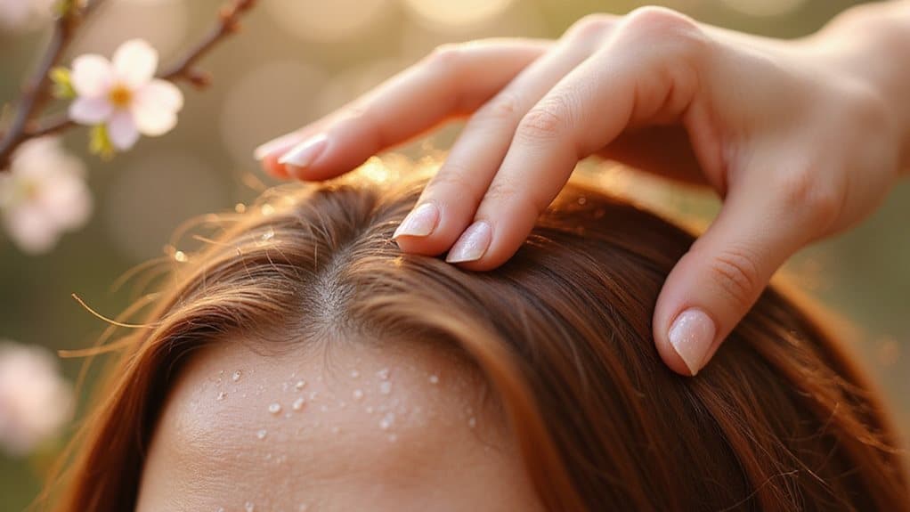 Kopfhautpflege fördert gesundes Haar