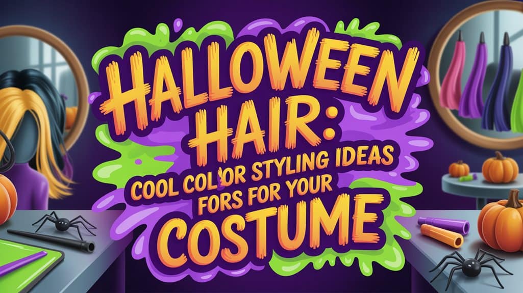 Halloween Frisuren: Coole Farb- und Styling-Ideen für dein Kostüm hair queens kings.de halloween frisuren coole farb und styling ideen fuer dein kostuem halloween hair styling ideas nh37d