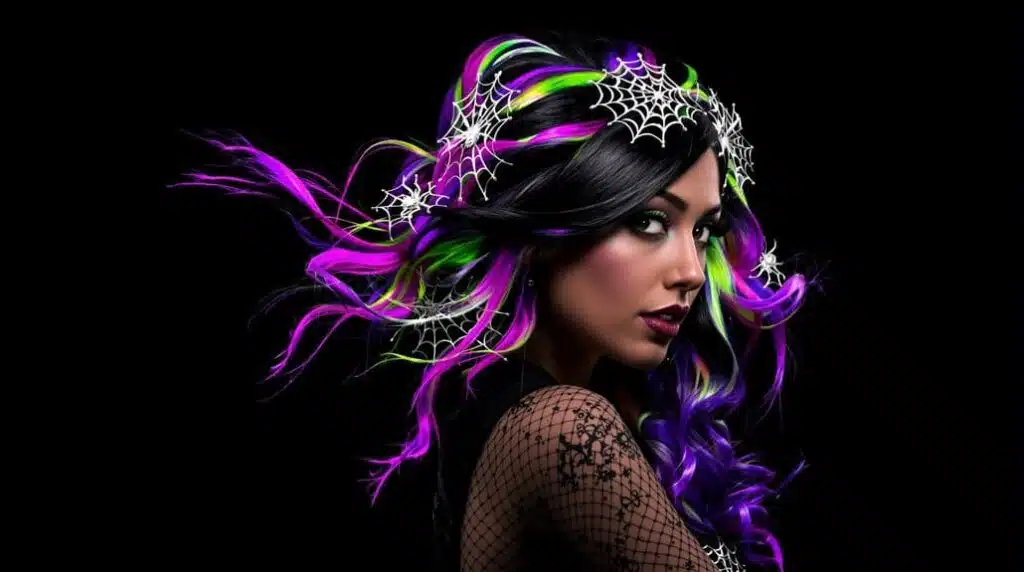 Halloween Frisuren: Coole Farb- und Styling-Ideen für dein Kostüm