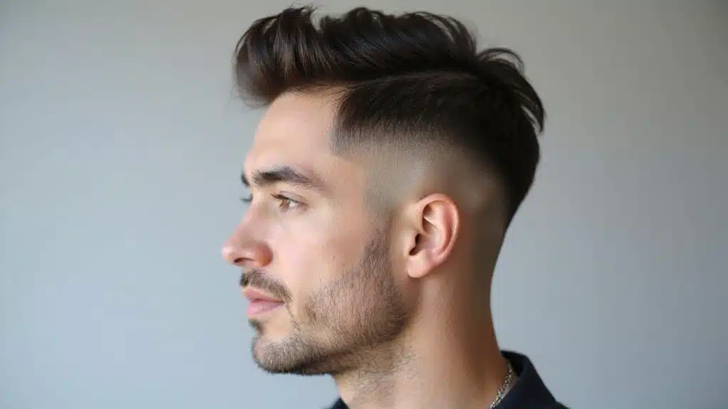 moderne Vokuhila-Frisur Revival