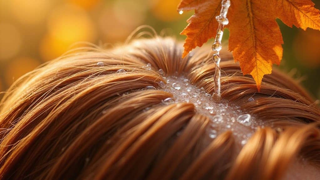 Herbstliche Kopfhaut-Pflege-Essentials