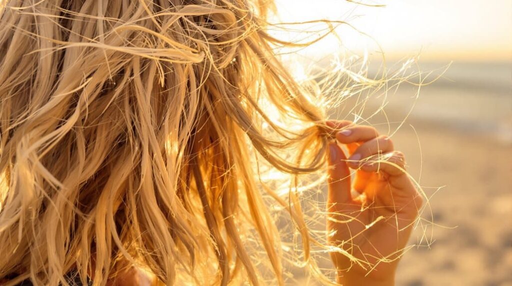 Haare nach dem Urlaub wieder beleben