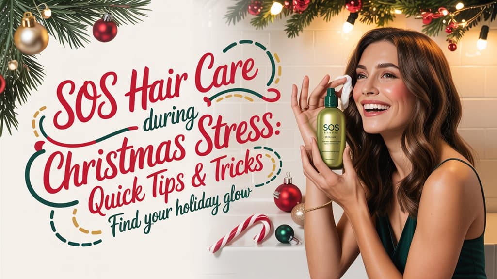 SOS Haarpflege während dem Weihnachtsstress: Schnelle Tipps & Tricks hair queens kings.de sos haarpflege waehrend dem weihnachtsstress schnelle tipps tricks christmas hair care hacks b7i23