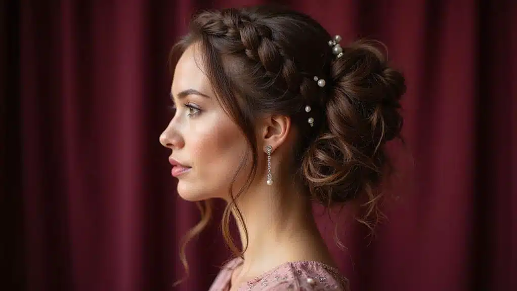 romantische Flechtfrisuren-Techniken