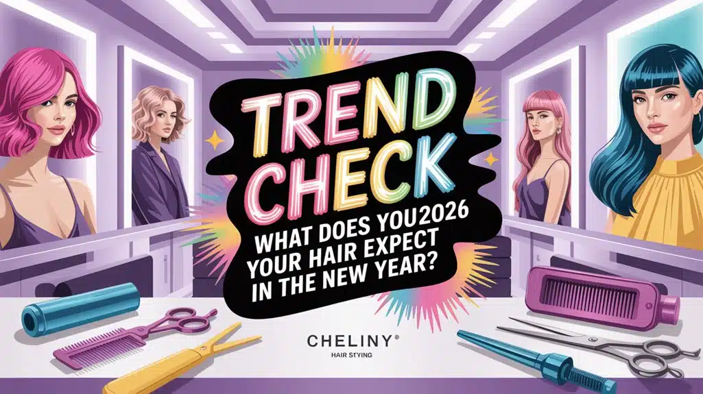 Hair Queens & Kings: Trend Check 2026: Was erwartet dein Haar im neuen Jahr? hair trends for 2026 nfukm
