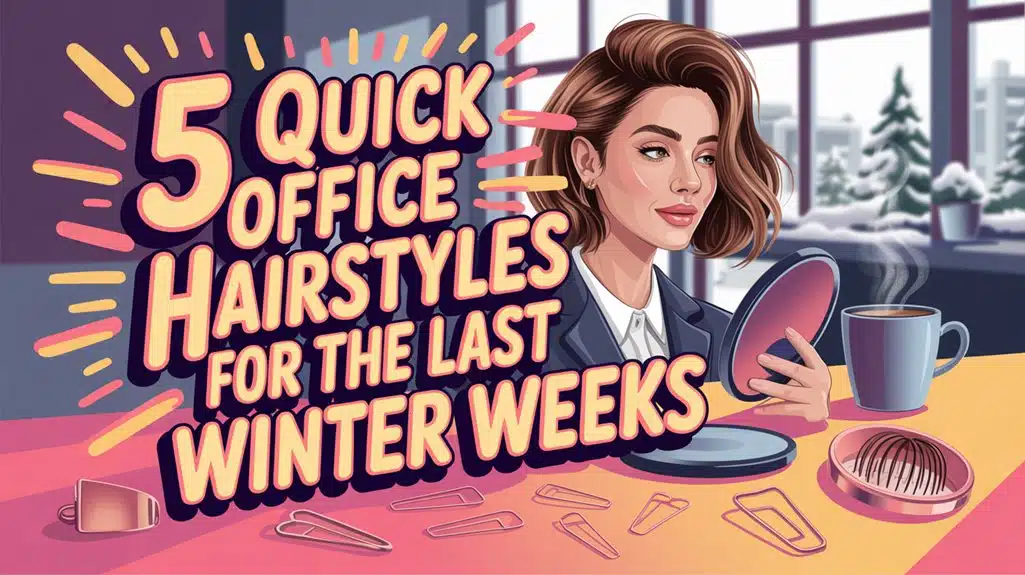 Hair Queens & Kings: 5 Schnelle Büro-Frisuren Für Die Letzten Winterwochen quick office hairstyles winter 2lvci