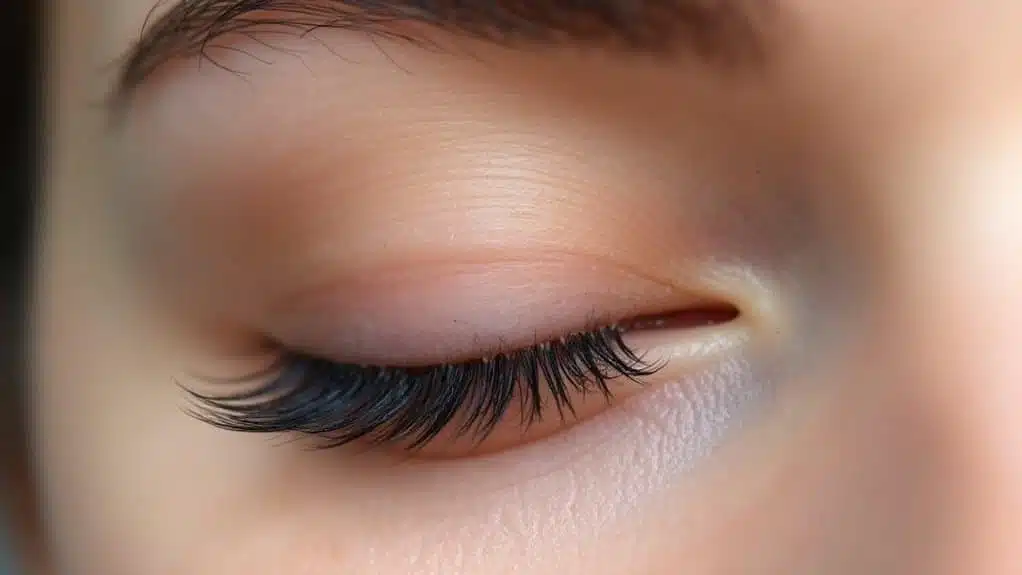 müheloser langanhaltender Wimpernbogen