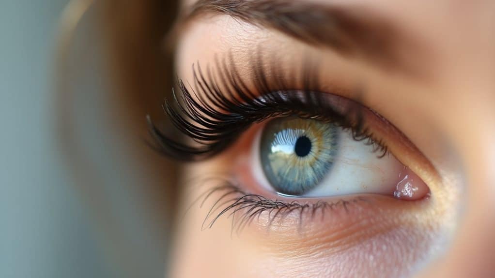 natürliche Wimpernverlängerungstechniken