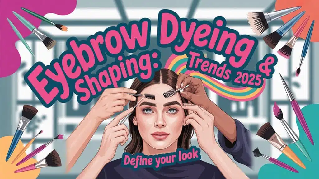 Augenbrauen Färben & Formen: Trends 2025 hair queens kings.de augenbrauen faerben formen trends 2025 hair queens kings de eyebrow coloring and shaping mt6nj