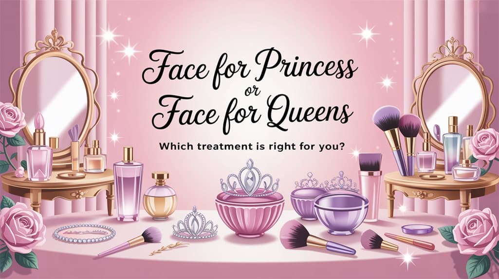 Face für Prinzessin oder Face für Königinnen – Welche Behandlung ist die richtige für dich? hair queens kings.de face fuer prinzessin oder face fuer koeniginnen welche behandlung ist die richtige fuer dich hair queens kings de facial treatments comparison guide clmgr