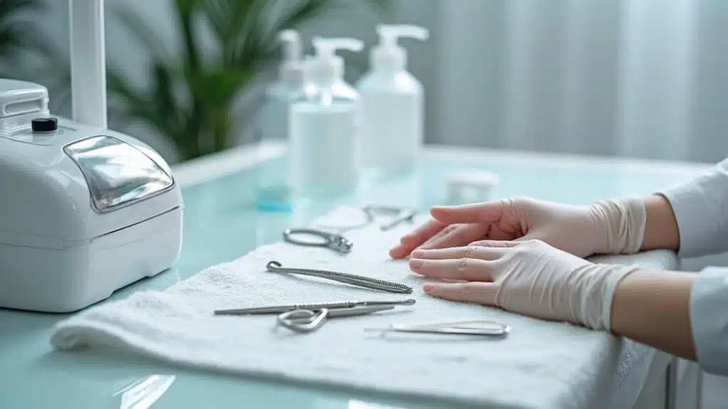 vorbildliche Hygiene und Sicherheit