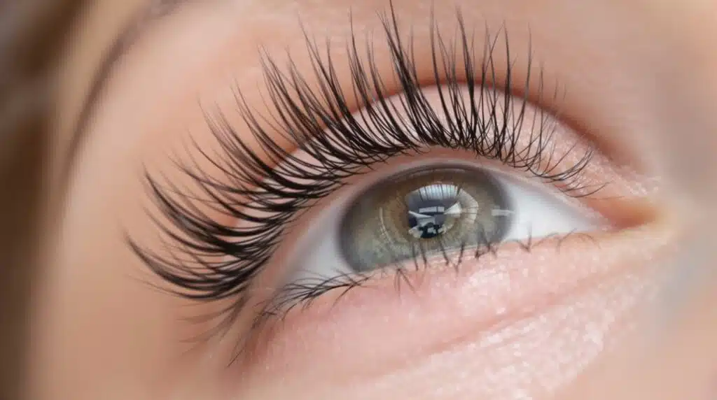 natürlich schöne Wimpern