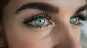 schöne Augen mit Tönung